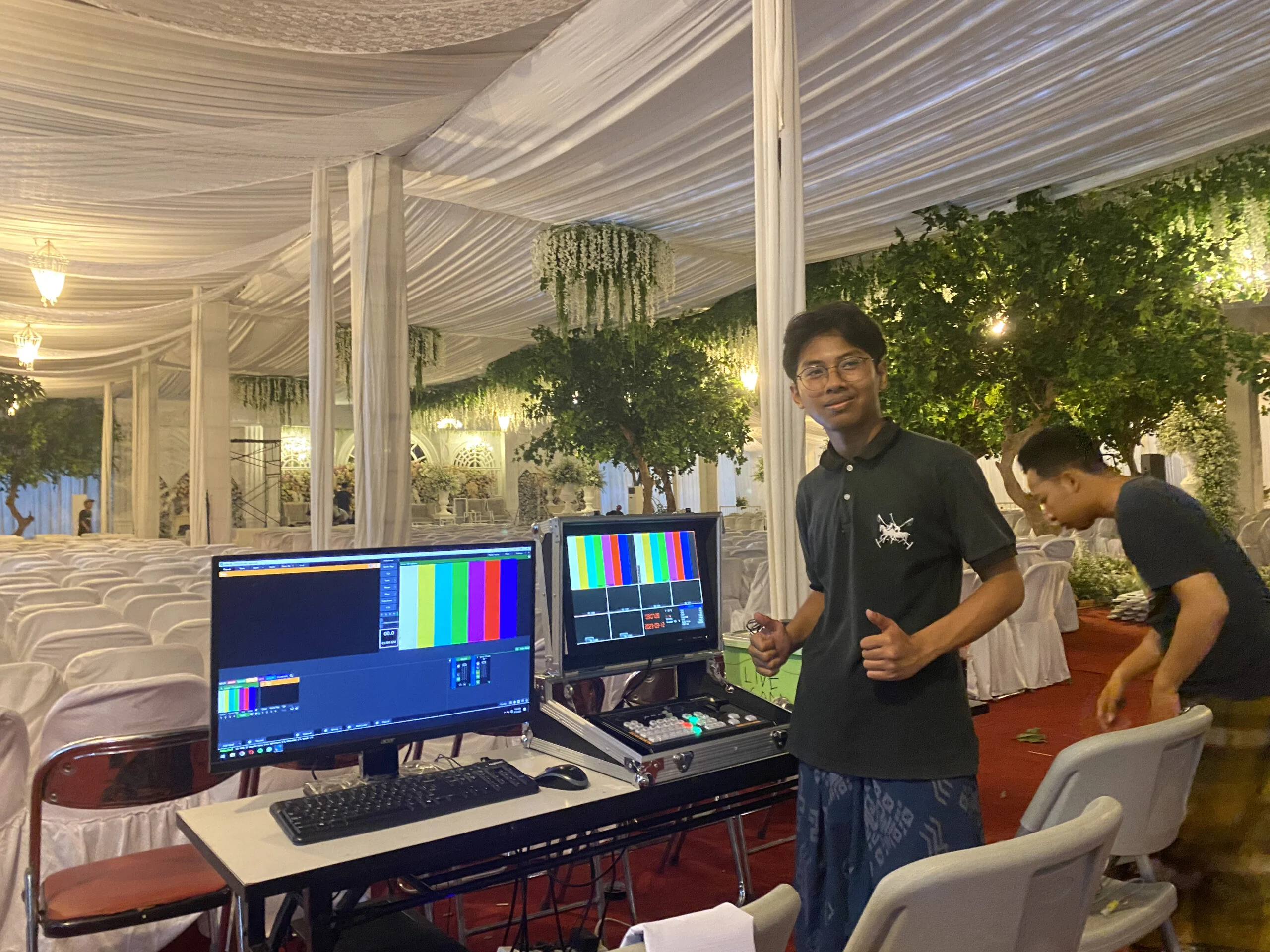 Foto Prepare Wedding Gus Burhan & Ning Tita berlokasi di Sidoarjo - Dokumentasi Progresif TV Bumi Shalawat