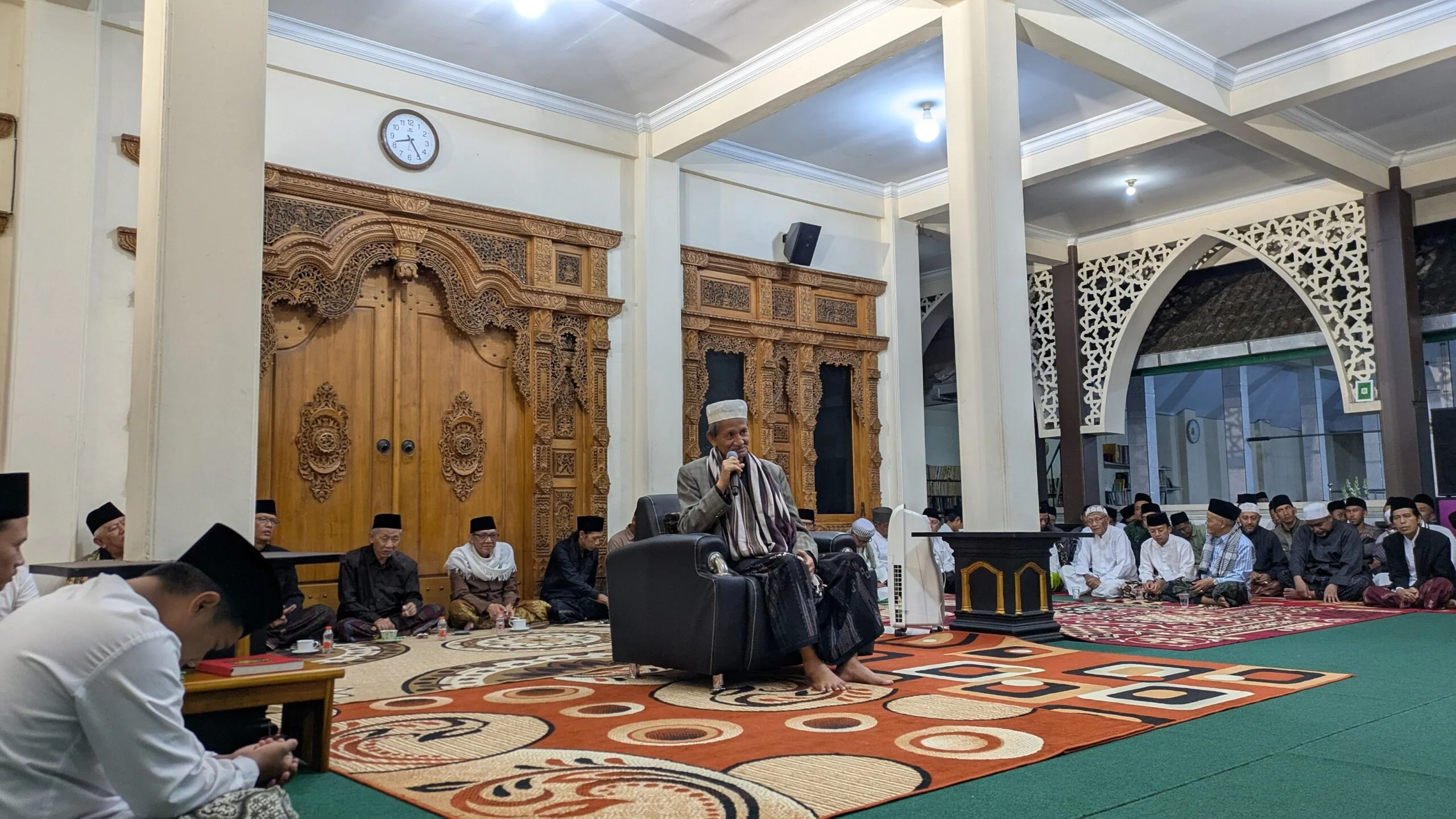 Foto Haul KH. Nur Salim Jabung berlokasi di Malang - Dokumentasi Progresif TV Bumi Shalawat