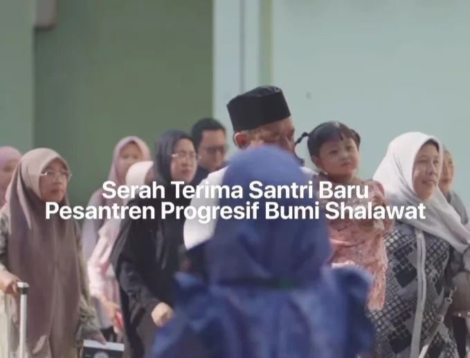 Serah Terima Santri Baru