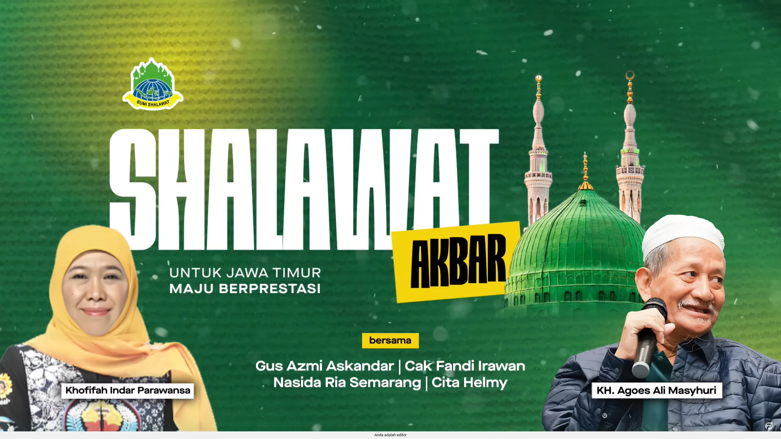 Shalawat Akbar bersama Nasida Ria