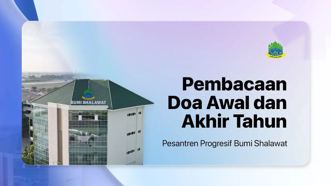 Pembacaan Doa Awal dan Akhir Tahun